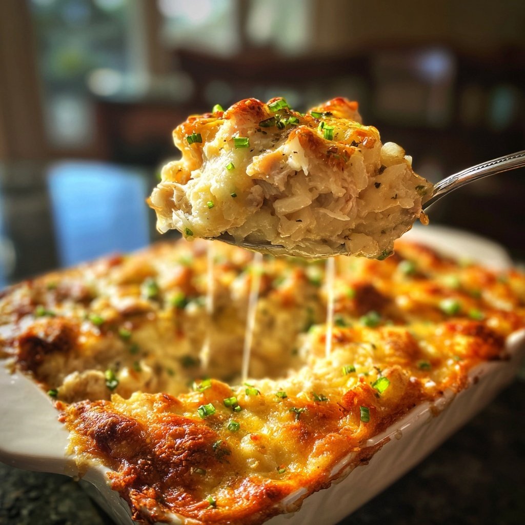 Rotisserie Chicken And Rice Casserole