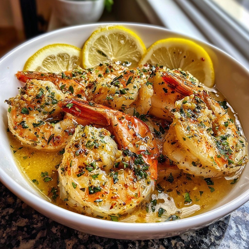 Shrimp Scampi with Lemon Butter