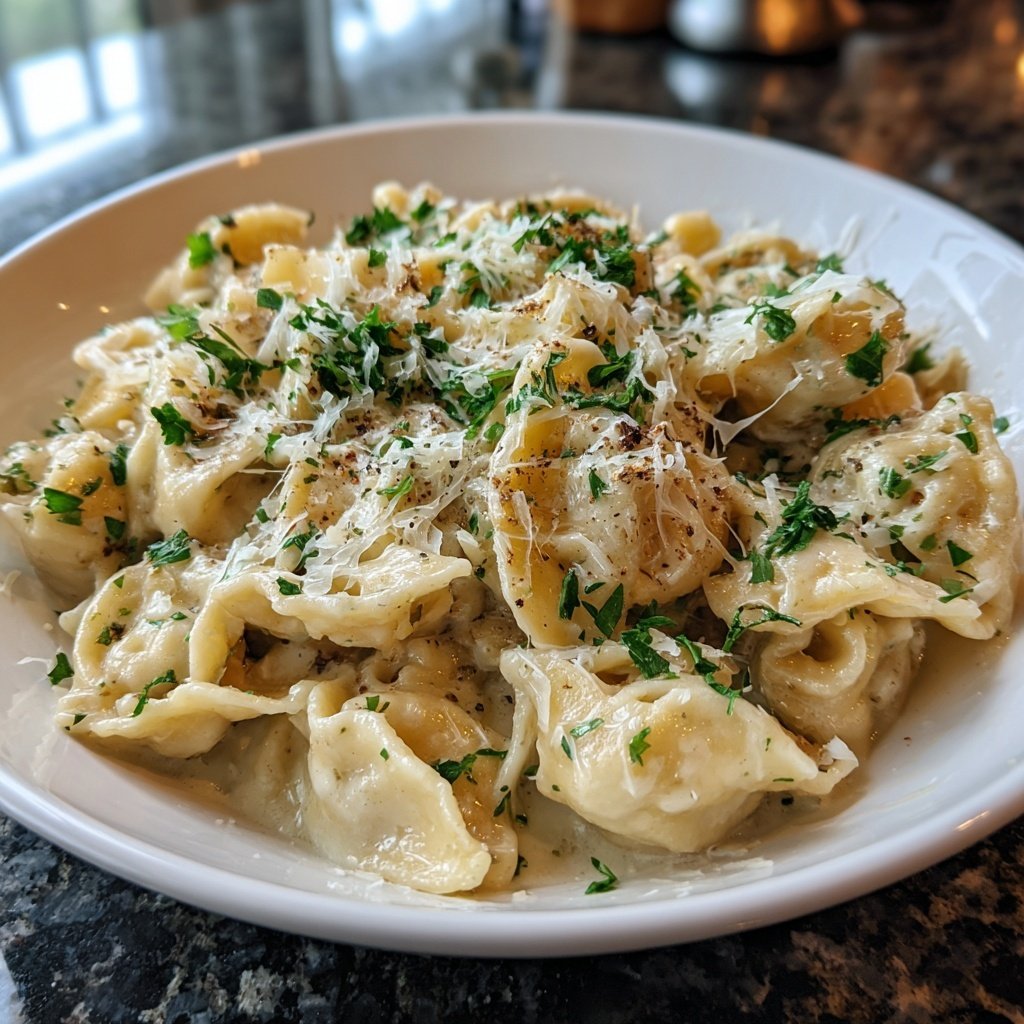 Sunday Creamy Roasted Garlic Pasta