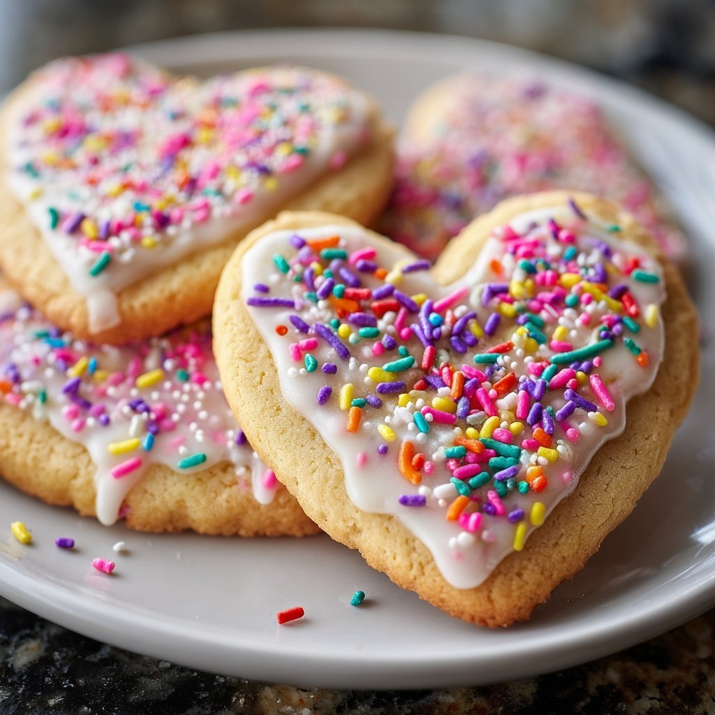 Heart-Shaped Sugar Cookies